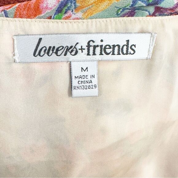 Lovers + Friends Lovebirds Floral Kimono Jacket Size Large - Picture 12 of 14